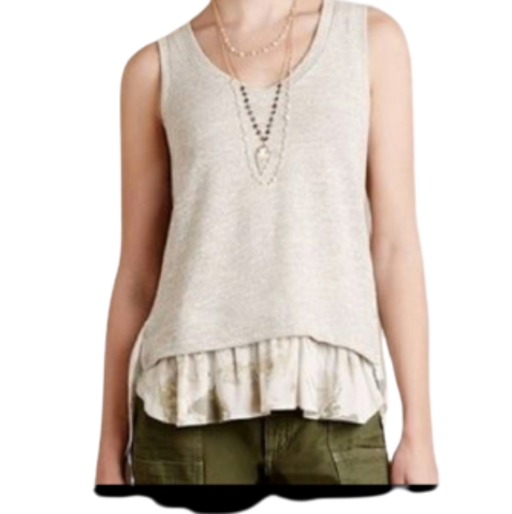 Anthropologie Deletta Dava vneck sleeveles…